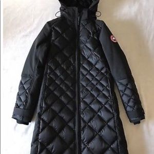 Canada Goose Cabot Down Parka Coat Black xs
